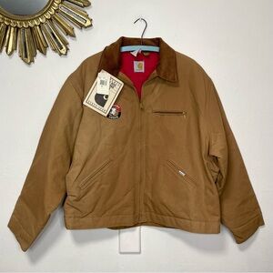 Carhartt Detroit Quilted Nylon Lined Firm Duck Jacket Vintage